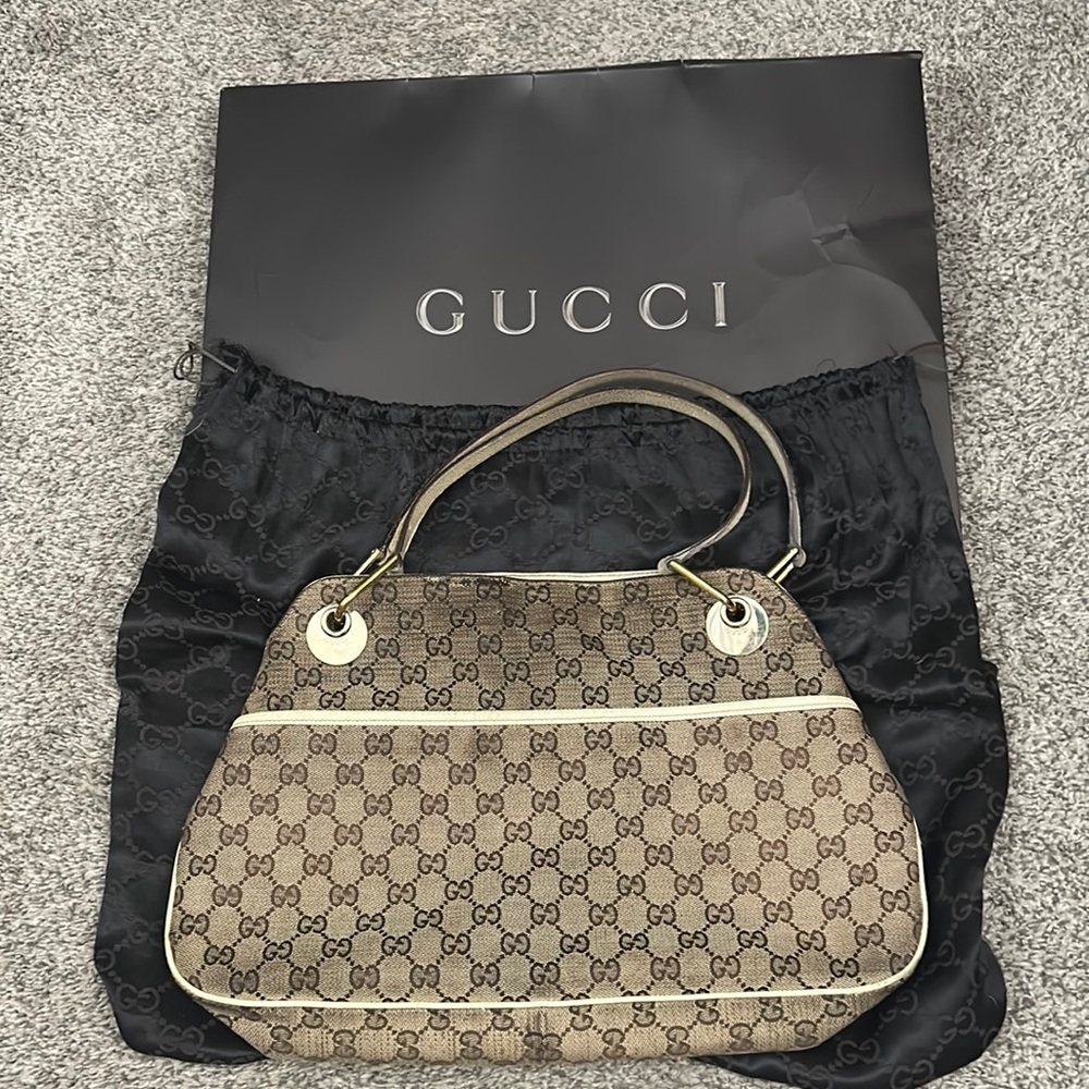 Gucci GG Canvas Eclipse Tote Bag